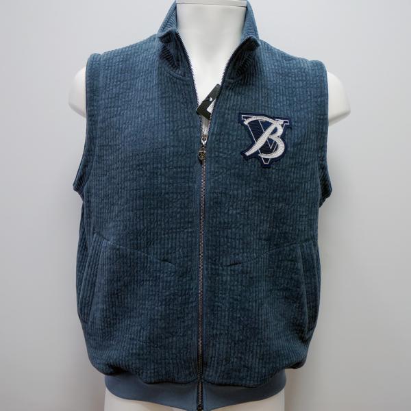 バーニヴァーノ・25 秋冬 AW 新作(L)モールニットコール ベスト(L)BAW-OSV5439-67-L BARNI VARNO｜aldo洋品店