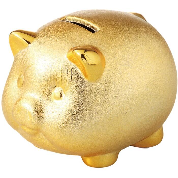 楽天市場】金ブタ貯金箱 中 開運 招福 風水 金のブタ 金の豚 せ