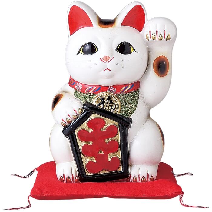 特大 常滑焼 招き猫 金白黒 3体セット 縁起物 Yahoo!オークション - 招き猫 常滑焼 特大サイズ 昭和レトロ