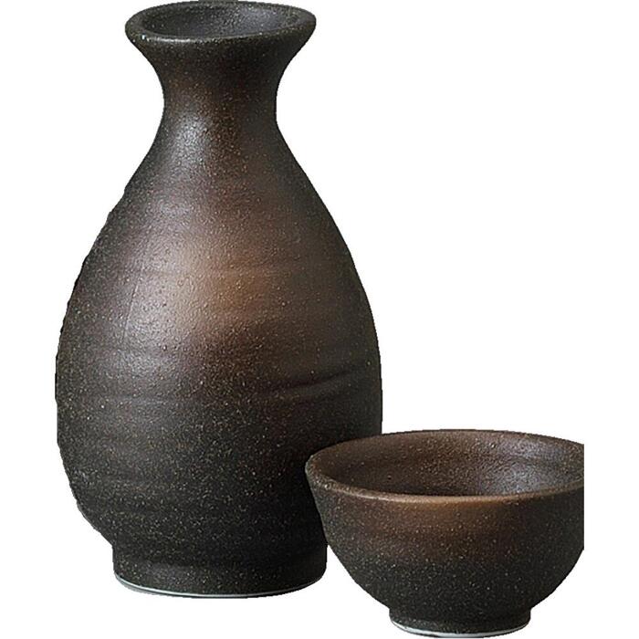 楽天市場】酒器セット 徳利 とっくり おちょこ セット 黒錆2号