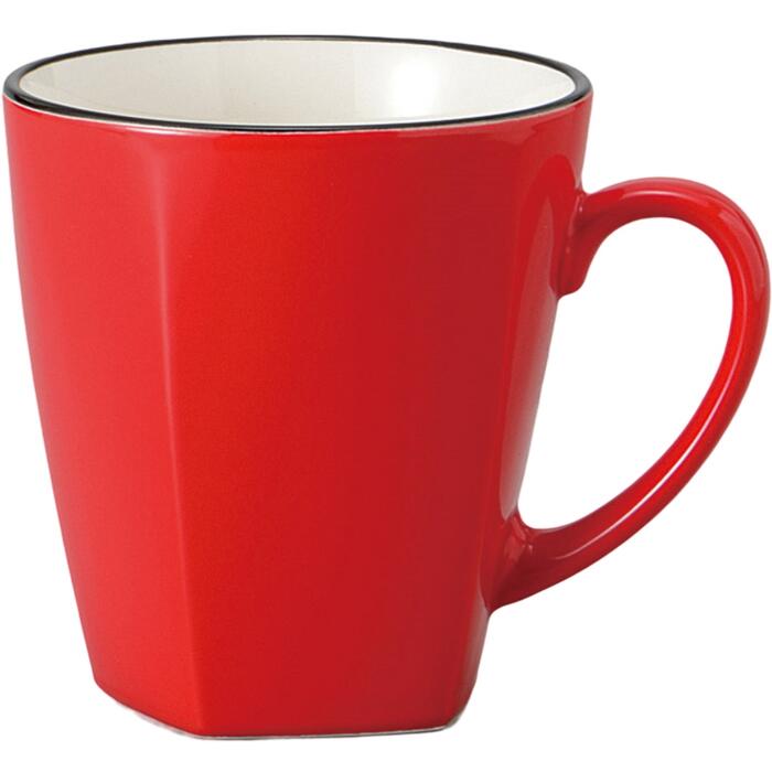 とんだ林蘭　MAD FRUITS　マグカップ　新品　有田焼　マッドフルーツ　赤 とんだ林蘭 MAD FRUITS マグカップ 新品 有田焼 マッドフルーツ