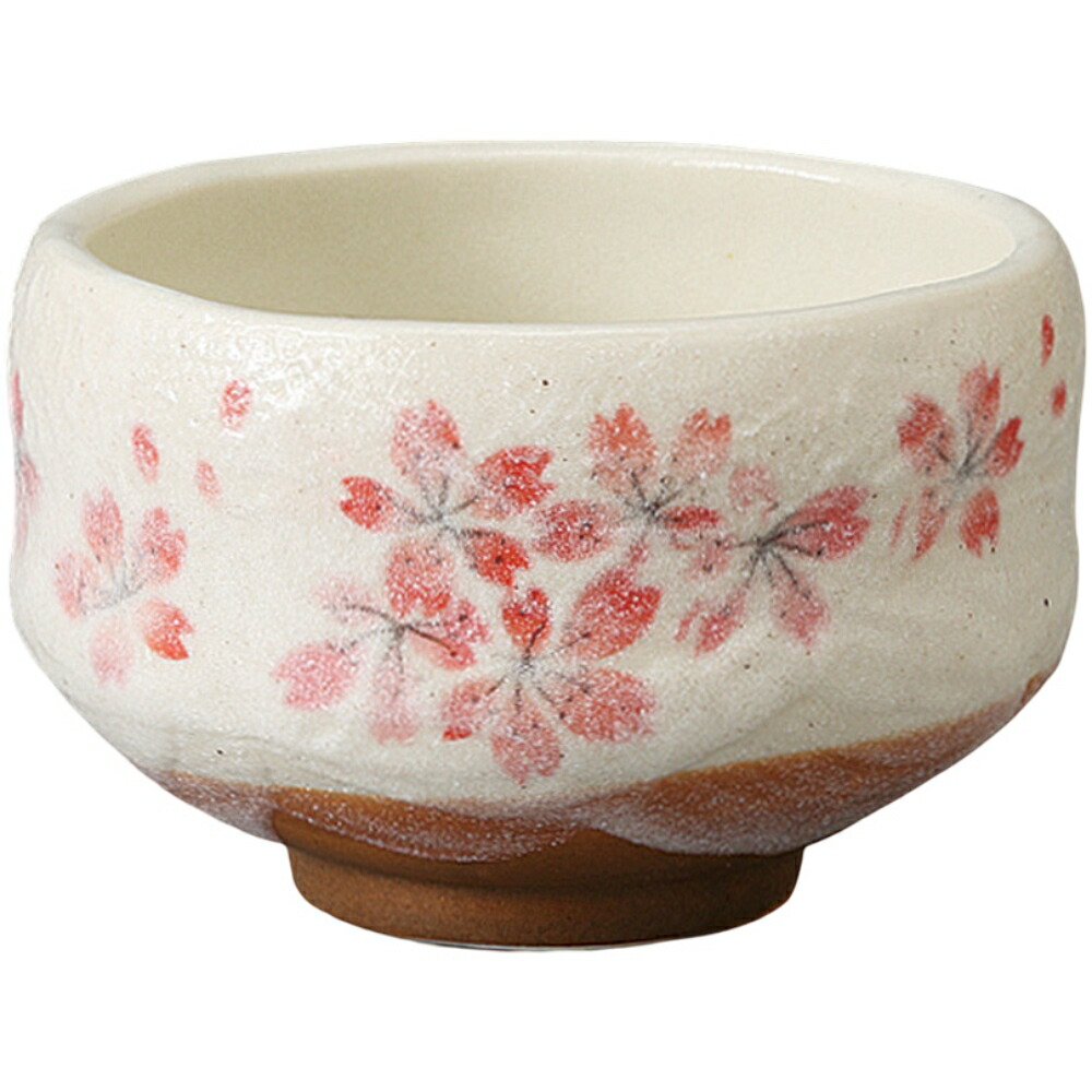 楽天市場】抹茶茶碗 ピンク 桜志野 おしゃれ 筒型 抹茶碗 日本製