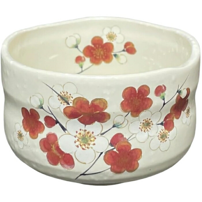 楽天市場】抹茶碗 抹茶茶碗 万葉草花 桜 小抹茶碗 野点茶筅