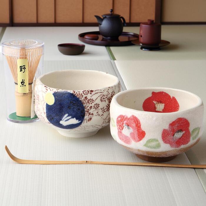 楽天市場】茶道具 抹茶碗 美濃焼 織部梅抹茶碗 美濃焼 日本製 陶器