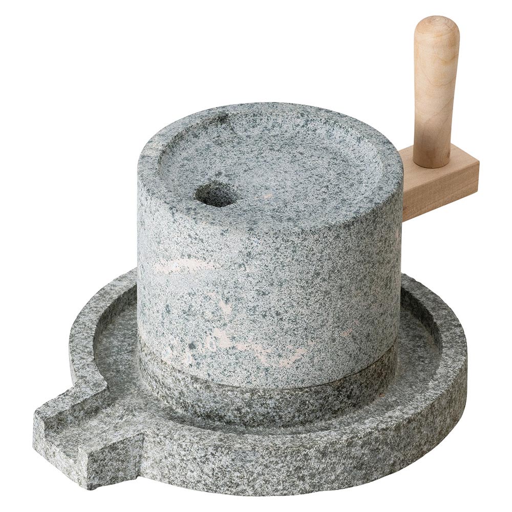 楽天市場】ディスプレイ用 石臼(約)直径19cm(上石12cm)×高さ21cm(約)重