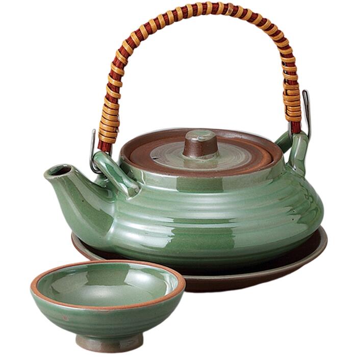 11組 土瓶蒸し器 松葉柄 11組 土瓶蒸し器 松葉柄