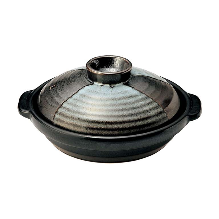 【送料無料】土鍋 どなべ 光洋陶器 山がすみ 浅鍋 直火可 電子レンジ可 美濃焼 日本製 どなべ 鍋 すきやき鍋 おでん鍋 しゃぶしゃぶ鍋 陶器 耐熱 おしゃれ 送料無料（一部地域を除く） ※IH対応ではありません。｜エールネット　店