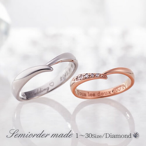 円 レビュー高評価の商品 結婚指輪 マリッジリング ペアリング ファッションリング ブライダルジュエリー K10ピンクゴールド ホワイトゴールド セカンドマリッジ 妻 夫 父の日 母の日 ハイクラスセミオーダーメイド K10 027r Ks Su 誕生日 1年記念日 一年記念日