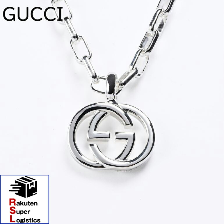 マラソン限定3つエントリーで21倍確定●最強配送 グッチ GUCCI ネックレス ジュエリー シルバー GGロゴモチーフ ペンダント 男女兼用 295710 J8400 8106【RSL】