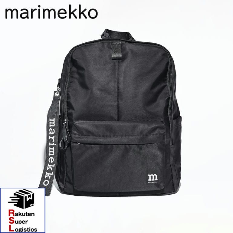 最強配送 マリメッコ marimekko リュック バッグ バックパック ソリッド レディース ブラック 93325 093325 009 北欧 北欧雑貨 北欧デザイン【RSL】｜Alevel Express