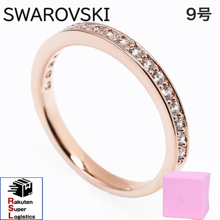 マラソン限定3つエントリーで21倍確定●最強配送 スワロフスキー SWAROVSKI リング レディース 指輪 9号 レア RARE ローズゴールド 5032898| アクセサリー【RSL】|Alevel Express