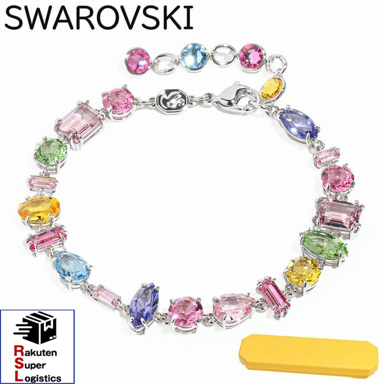 楽天市場】スワロフスキー ジェマ ブレスレット ミックスカット マルチ