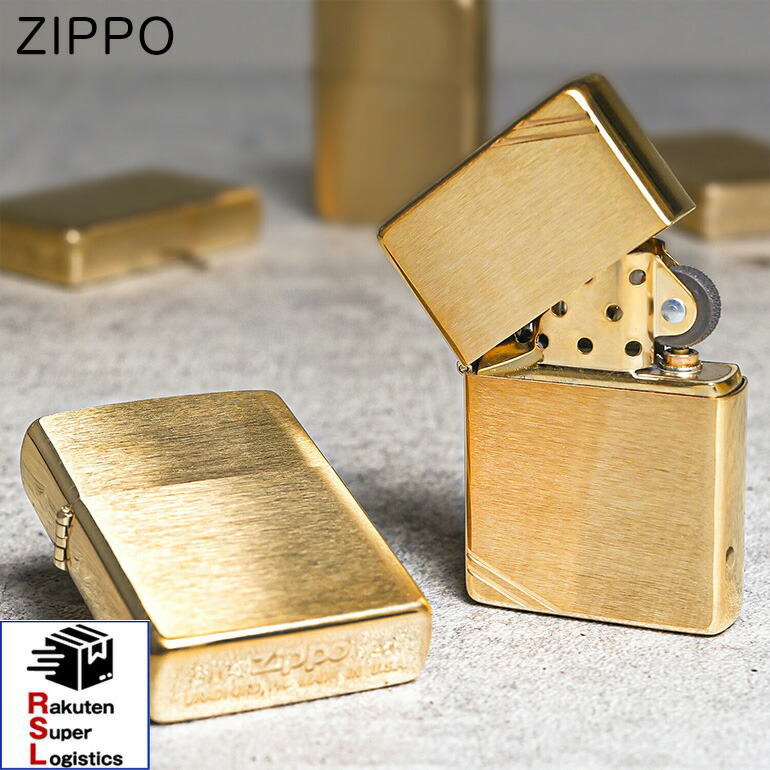 マラソン限定3つエントリーで21倍確定●最強配送 ZIPPO ジッポー ライター ジッポ レギュラー BRASS ブラス ゴールド GOLD 金色 204 204B 254B 1941B 240 270/アーマー 168 169 シンプル 喫煙具 煙草 たばこ【RSL】