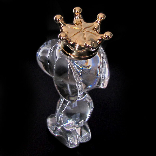 楽天市場 バカラ Baccarat フィギュア 廃盤モデル キングスヌーピー クリスタル 12 5cm Alevel エイレベル