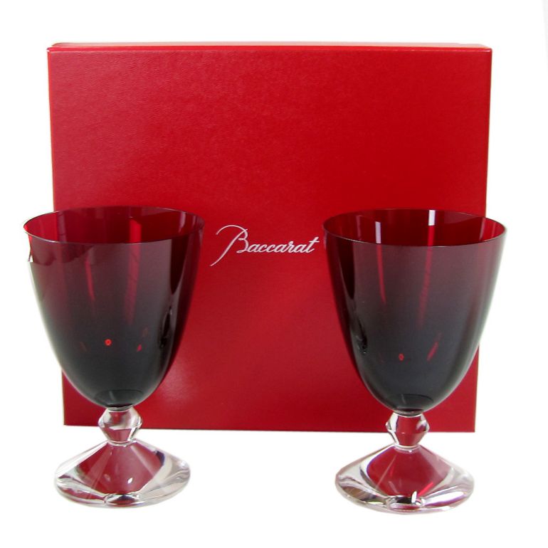 【楽天市場】バカラ Baccarat グラス ワイングラス ベガ スモールグラス レッド ペア 高さ14cm 2812265：Alevel