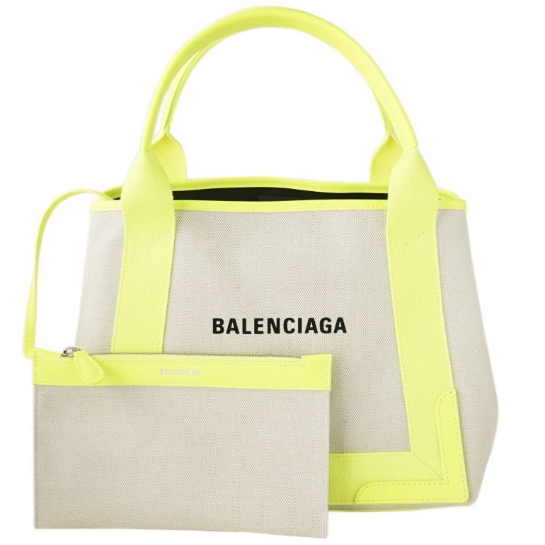 楽天市場 バレンシアガ Balenciaga トートバッグ レディース ハンドバッグ ネイビーカバス Navy Cabas S ナチュラル フリュオイエロー 339933 K9han 1072 Alevel エイレベル