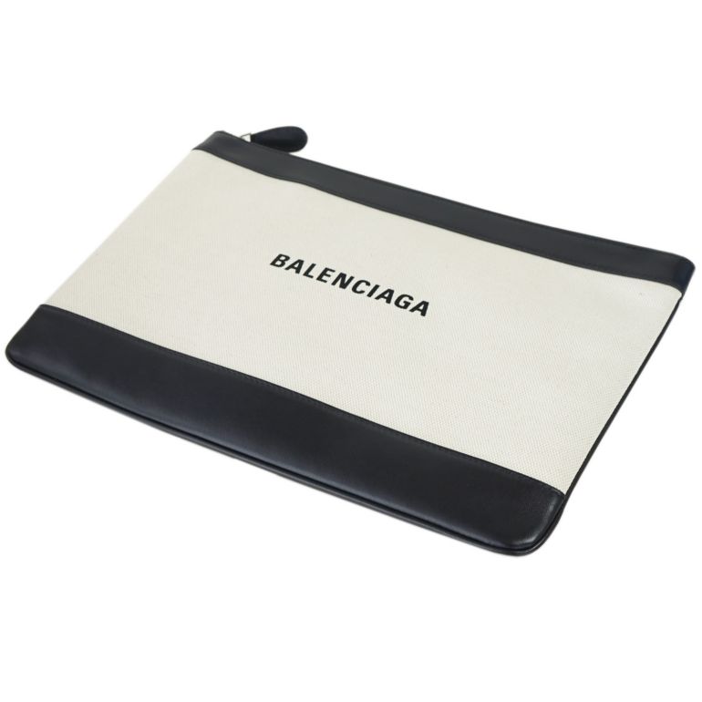 楽天市場 バレンシアガ Balenciaga クラッチバッグ メンズ レディース ネイビークリップ Navy Clip M ナチュラル ノアール 4407 Aq37n 1080 Alevel エイレベル