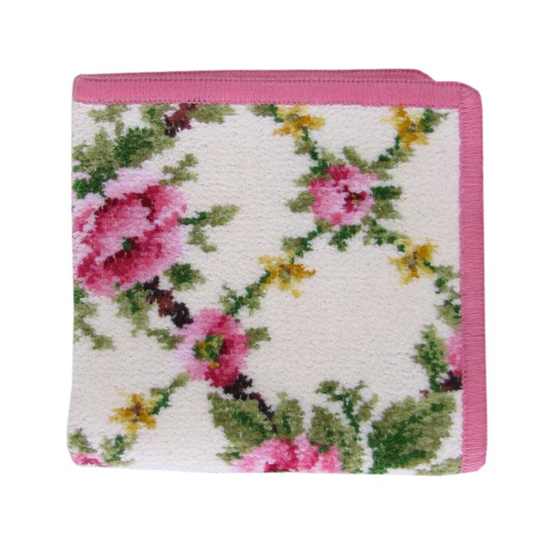 楽天市場 メール便可275円 フェイラー ハンカチ Feiler ハンドタオル タオルハンカチ 25cm Amelie アメリ ラズベリー ホワイト ピンク Alevel エイレベル