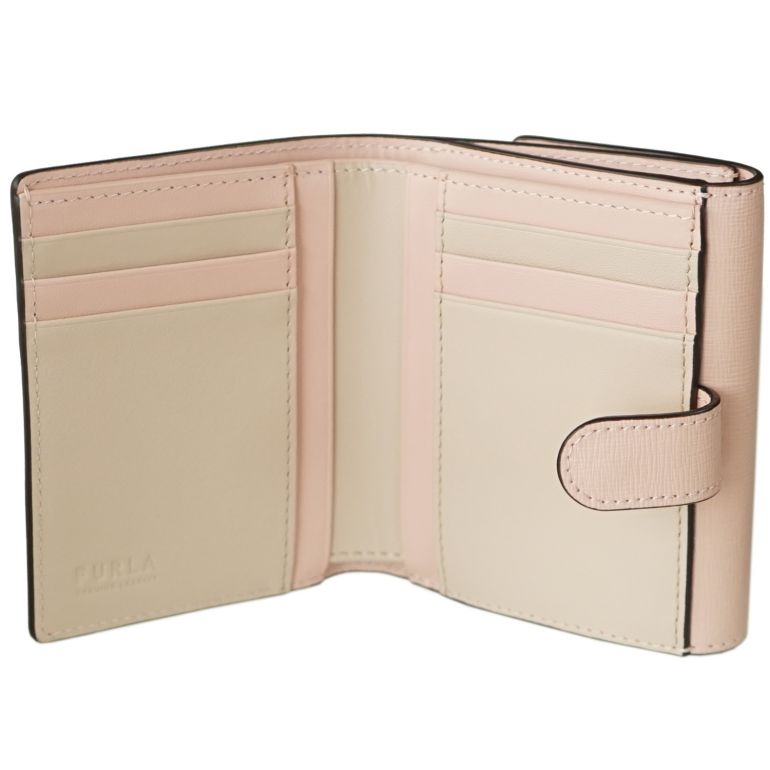 即納最大半額 楽天市場 フルラ Furla 2つ折り財布 レディース バビロン コンパクトウォレット Candy Rose キャンディーローズ ピンク Ballerina I バレリーナ ピンクベージュ Pcy8uno 0000 Bnh00 名入れ可有料 母の日 プレゼント 実用的 Alevel エイレベル