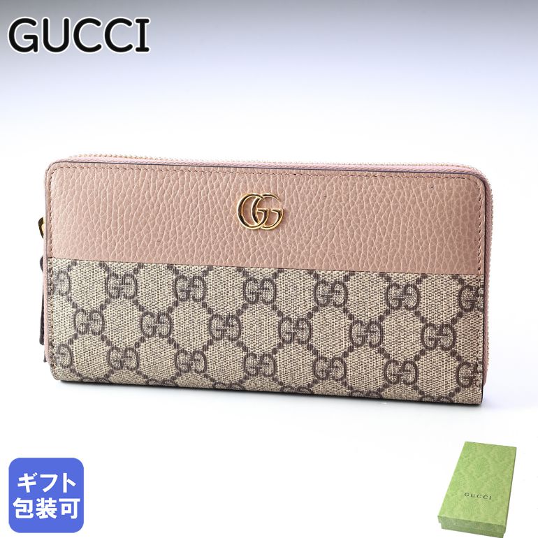 楽天市場】【エントリー10倍○21日20:00から27日1:59まで】グッチ GUCCI 長財布 ラウンドファスナー レディース プチ マーモント  ダラーカーフ ブラック ×ベージュ 456117 17WAG 1283 【スペシャルラッピング660円(別売り)】 : Alevel（エイレベル）