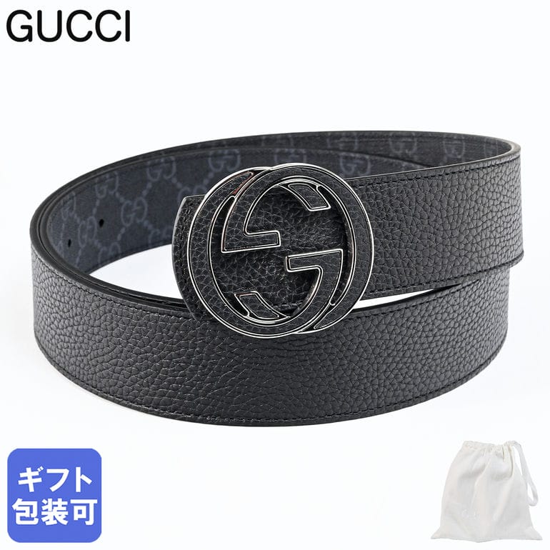 グッチ GUCCI ベルト メンズ GGレザー グッチシマ インター