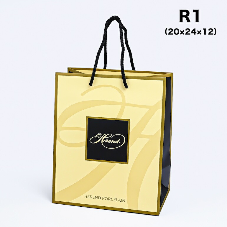 楽天市場】【袋のみの購入不可】ヘレンド 純正紙袋 R1 VBO 花柄 20×24