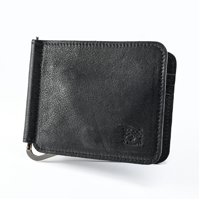 ダンヒル DUNHILL マネークリップ 二つ折り財布 （ブラック