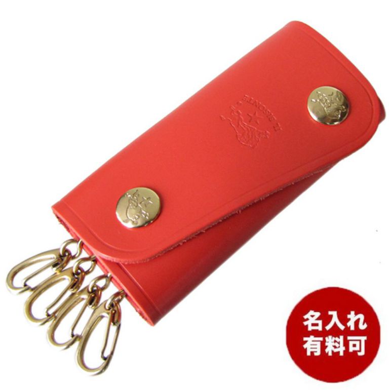 楽天市場 イルビゾンテ Il Bisonte キーケース メンズ レディース バケッタレザー Gazpacho ガスパチョ C0378 Ep 1015 名入れ可有料 名入れ別売り 名前入れ Alevel エイレベル