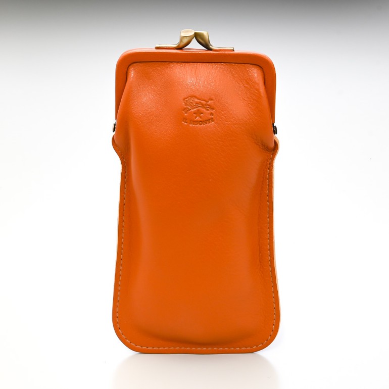 イルビゾンテ Il Bisonte メガネケース メンズ レディース バケッタレザー Caramel ブラウン ヤキヌメ C0672p 145 ネーム入れ 名入れ別売り 名前入れ Rvcconst Com