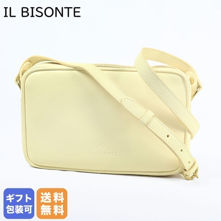 イルビゾンテ IL BISONTE ショルダーバッグ レディース クロスショルダー オリヴェータ OLIVETA ミルク BCR327PV0001WH178B