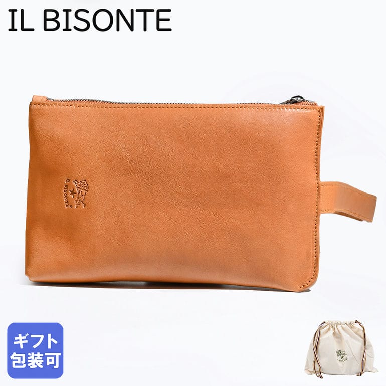 イルビゾンテ IL BISONTE ショルダーバッグ ベルトバッグ ボディバッグ ヴィンテージレザー Duccio ドゥッチョ ナチュラル メンズ BBB064PO0001NA296N