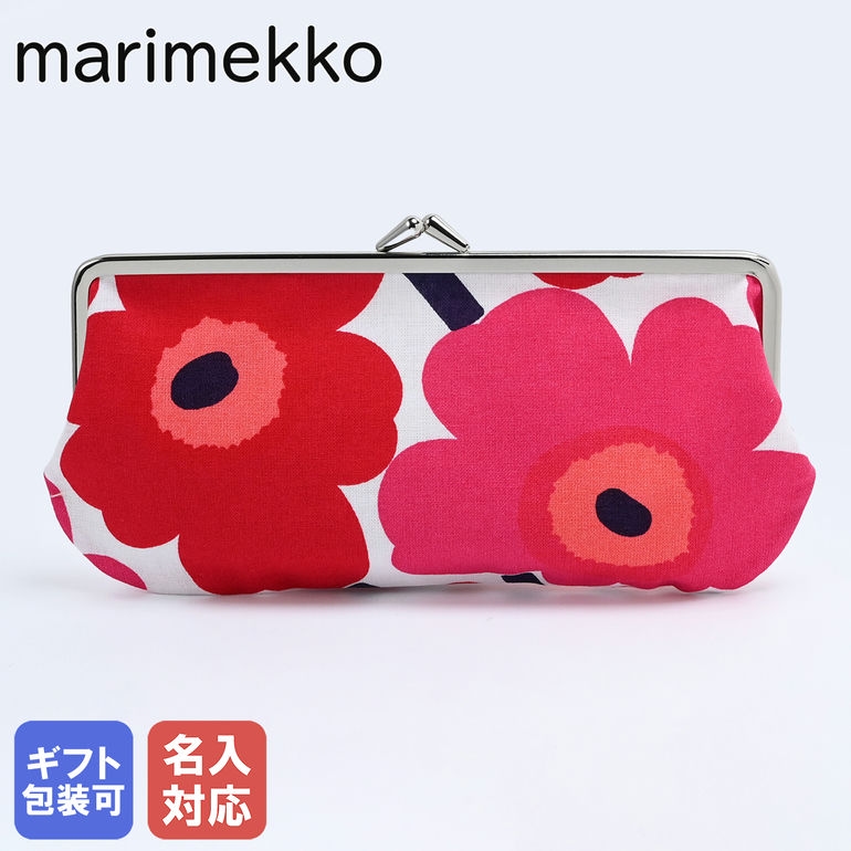 楽天市場】【刺しゅう名入れ可有料】 メール便可275円 マリメッコ Marimekko 小物入れ ポーチ がま口 ミニウニッコ ブラック 037773  030 : Alevel（エイレベル）