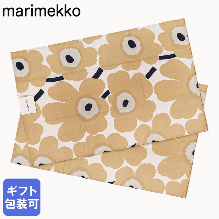 新品未使用 マリメッコ ウニッコプレイスマット 35×40cm 2枚セット Unikko プレイスマット 35×40cm | Maija Isola | Marimekko