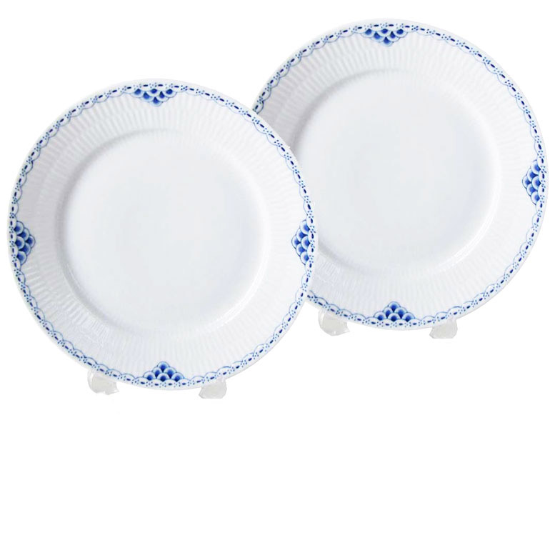 ロイヤルコペンハーゲン☆プリンセス　プレート2枚セット ロイヤルコペンハーゲン（Royal Copenhagen） プリンセス ブルー