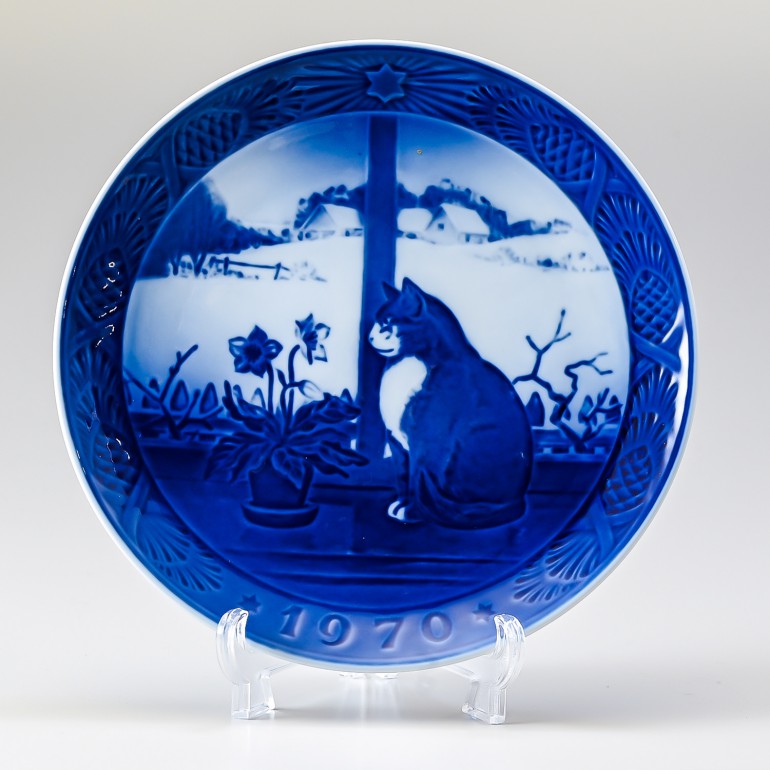 楽天市場】ロイヤルコペンハーゲン イヤープレート 1965年 昭和40年 皿