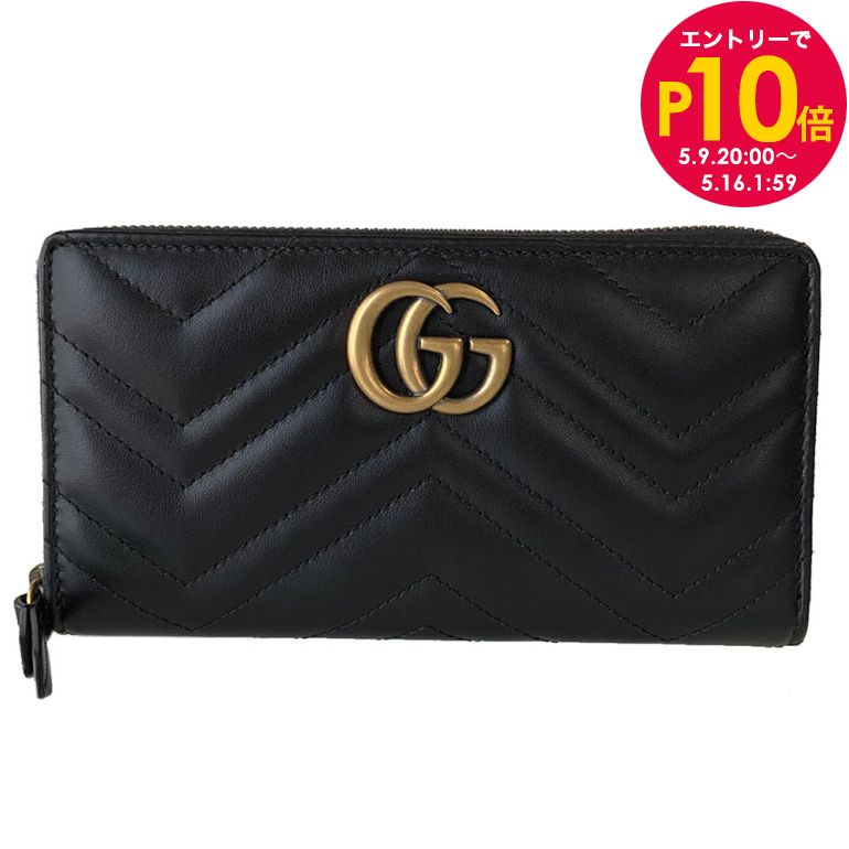 GUCCI グッチ 財布 レディース 長財布 新作 フラップ長財布