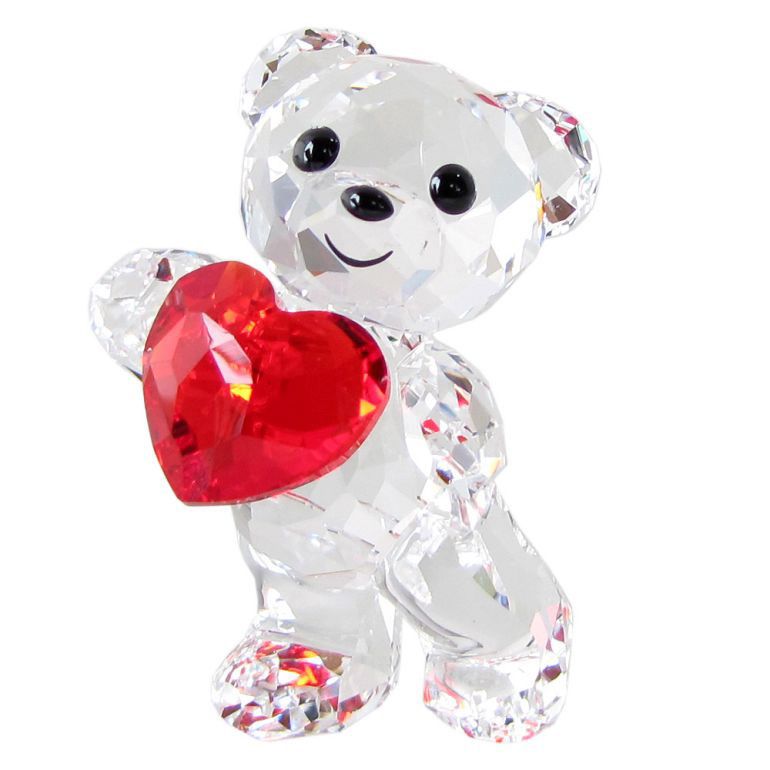 スワロフスキー SWAROVSKI フィギュリン Kris ベア A Heart for You フィギュア オブジェ 置物 5265310