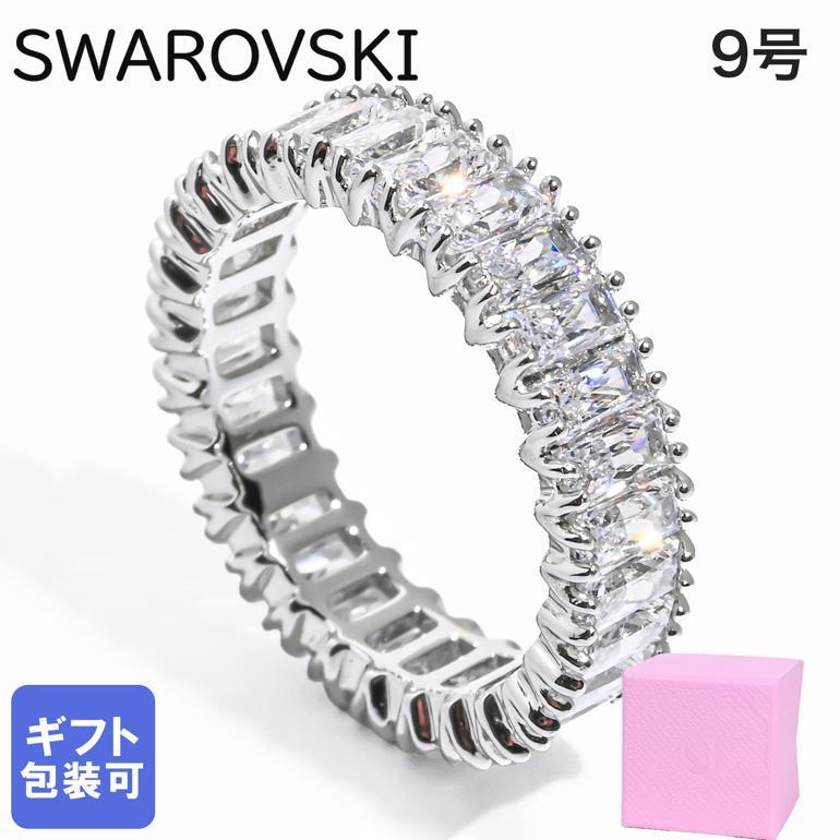 楽天市場】スワロフスキー SWAROVSKI リング 指輪 9号 ペア