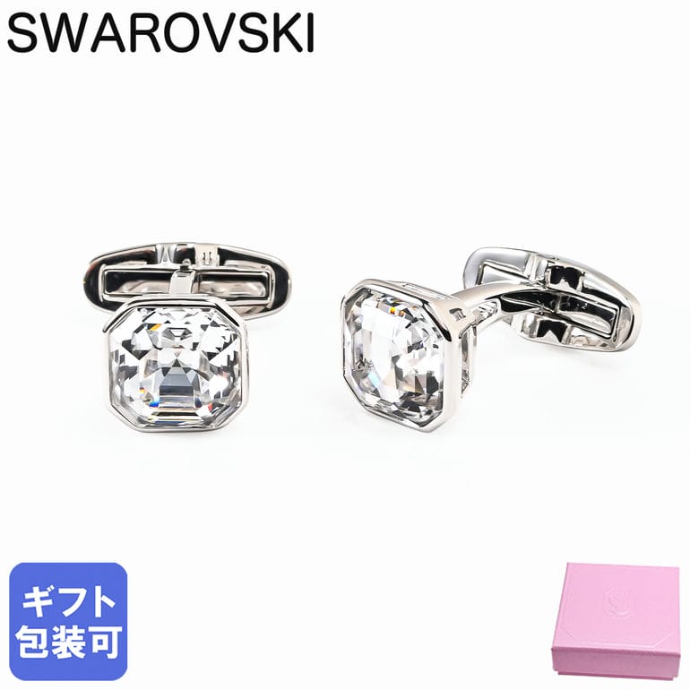21日-24日エントリー最大20倍★スワロフスキー SWAROVSKI カフス メンズ カフリンクス カフスボタン 2025AW Millenia ミレニア クリア シルバー 5733306 ジュエリー アクセサリー【スペシャルラッピング660円(別売り)】|Alevel(エイレベル)