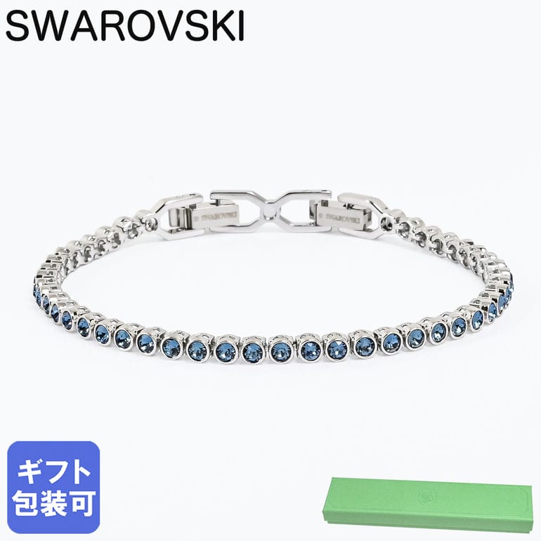 4/17 9:59までエントリー10倍★スワロフスキー SWAROVSKI ブレスレット 2025AW Imber Emily Tennis ブルー シルバー 5734239 ジュエリー アクセサリー【スペシャルラッピング660円(別売り)】