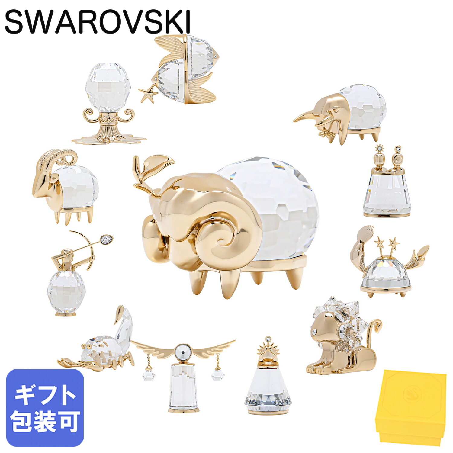 楽天市場】スワロフスキー SWAROVSKI クリスタルフィギュア アジア