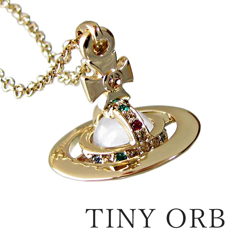 ヴィヴィアンウエストウッド Vivienne Westwood ネックレス ペンダント NEW TINY ORB タイニーオーブペンダント ゴールド｜  アクセサリー | Alevel（エイレベル）