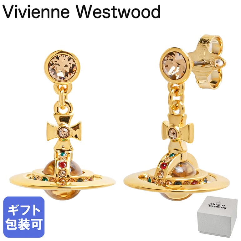 21日-24日エントリー最大20倍★ヴィヴィアンウエストウッド Vivienne Westwood ピアス イヤリング NEW PETITE ORB プチオーブ レディース ゴールド 6202003202R001 ジュエリー【スペシャルラッピング660円(別売り)】｜Alevel（エイレベル）