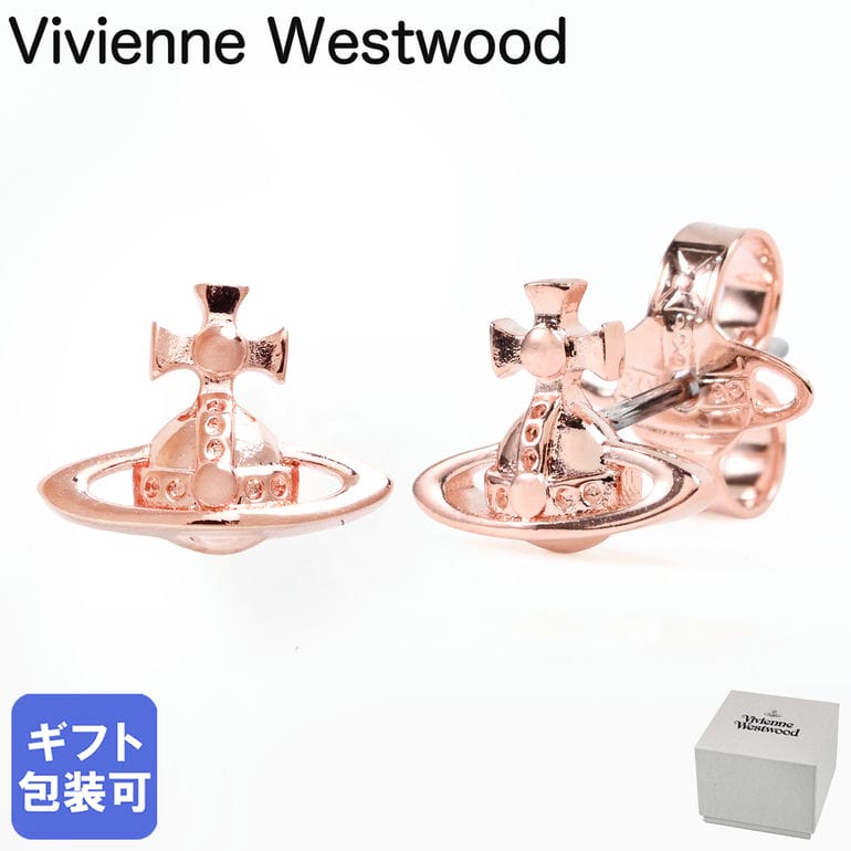 ヴィヴィアンウエストウッド Vivienne Westwood ピアス イヤリング LORELEI レディース ピンクゴールド 6201035902G002 ジュエリー【スペシャルラッピング660円(別売り)】｜Alevel（エイレベル）