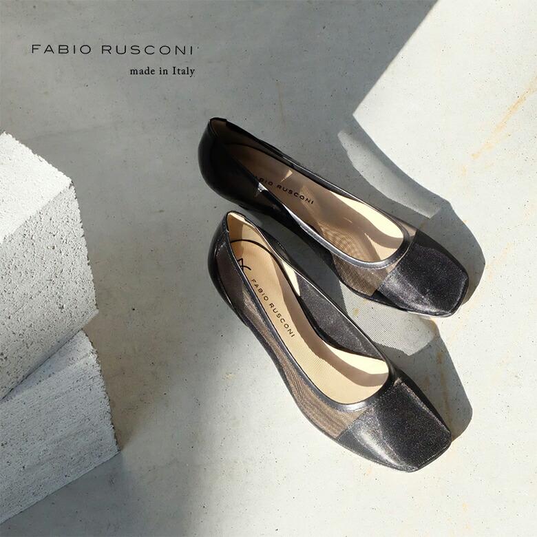楽天市場】FABIO RUSCONI ファビオルスコーニ バレエシューズ ELENA