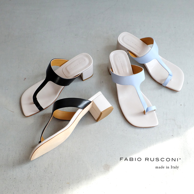【新品未使用】FABIO RUSCONI/ファビオルスコーニ】スウェードミュール FABIO RUSCONI ファビオルスコーニ パンプス 6298 VERNICE
