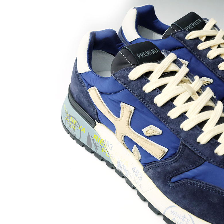 楽天市場 Premiata White プレミアータ ホワイト メンズ スニーカー Mick イタリア 大人スニーカー 本革 レザースニーカー ネイビー Pre Mick40 インポートシューズ インポート靴のalexis アレクシス