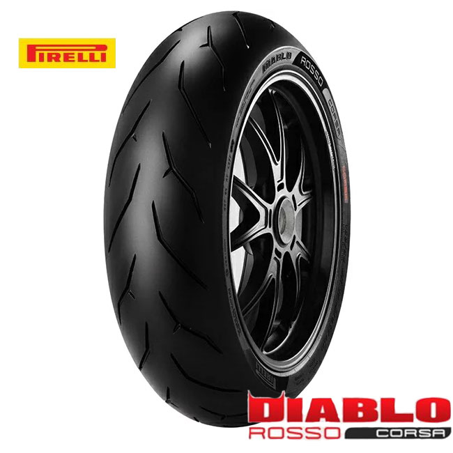 楽天市場】【FZ6-N用】PIRELLI(ピレリ) ROSSO CORSA 180/55ZR17