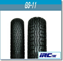 納期未定 入荷後発送 来店取付承ります 【セール特価】IRC[井上ゴム] GS11F AW [3.00-18] 4PR WT フロント [101954] バイク タイヤ
