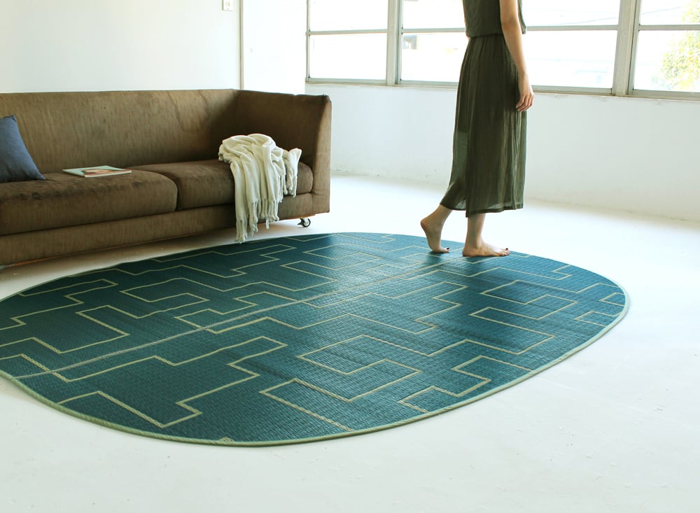OTO IGUSA RUG MAT-LL ラグマット LLサイズ い草 国産 日本製 福岡